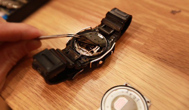 G-Shock：DW-5600Eの電池交換方法 #スピードモデル